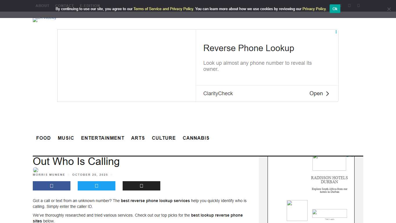 Reverse Phone Lookup: 10 Services To Find Out Who Is Calling - LA Weekly